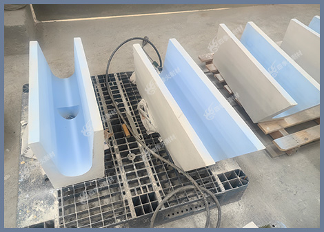 熔鋁爐澆注料預(yù)制件鋁液流鋁槽
